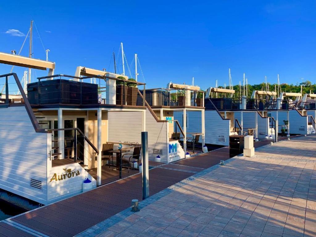 Floating Sea House Aurora Villa Portoroz Ngoại thất bức ảnh