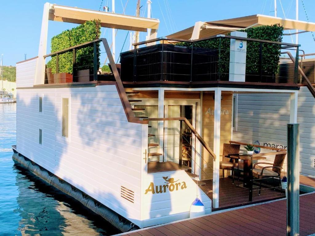 Floating Sea House Aurora Villa Portoroz Ngoại thất bức ảnh