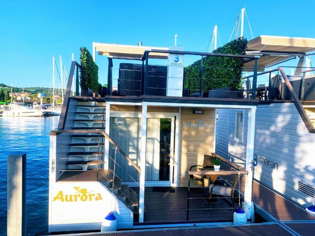 Floating Sea House Aurora Villa Portoroz Ngoại thất bức ảnh