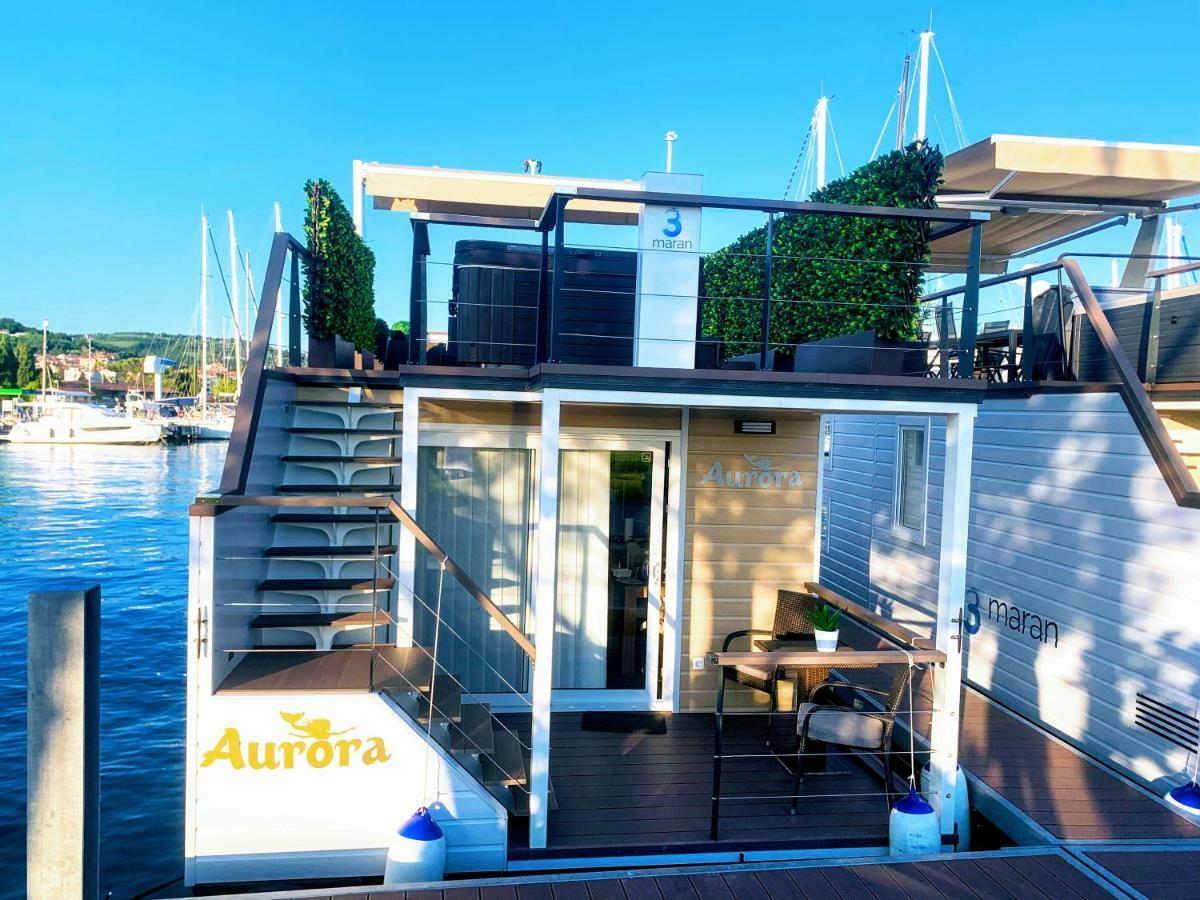 Floating Sea House Aurora Villa Portoroz Ngoại thất bức ảnh
